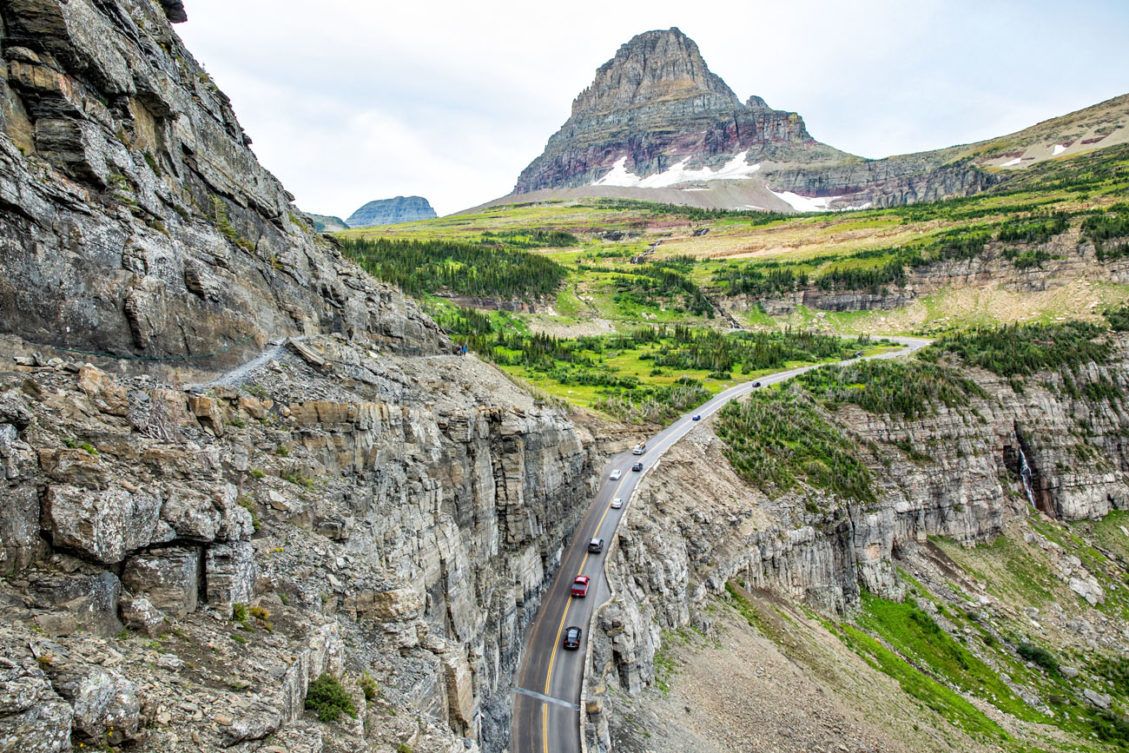 Highline Trail: Logan Pass to the Loop, Glacier National Park – Earth ...