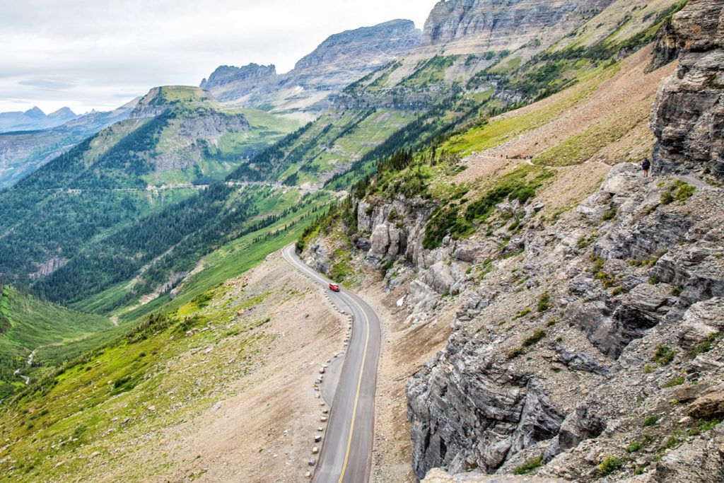 Highline Trail: Logan Pass to the Loop, Glacier National Park – Earth ...