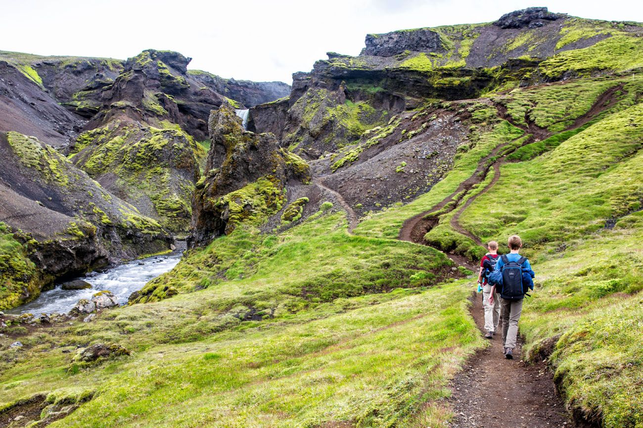 Hiking in Iceland Earth Trekkers
