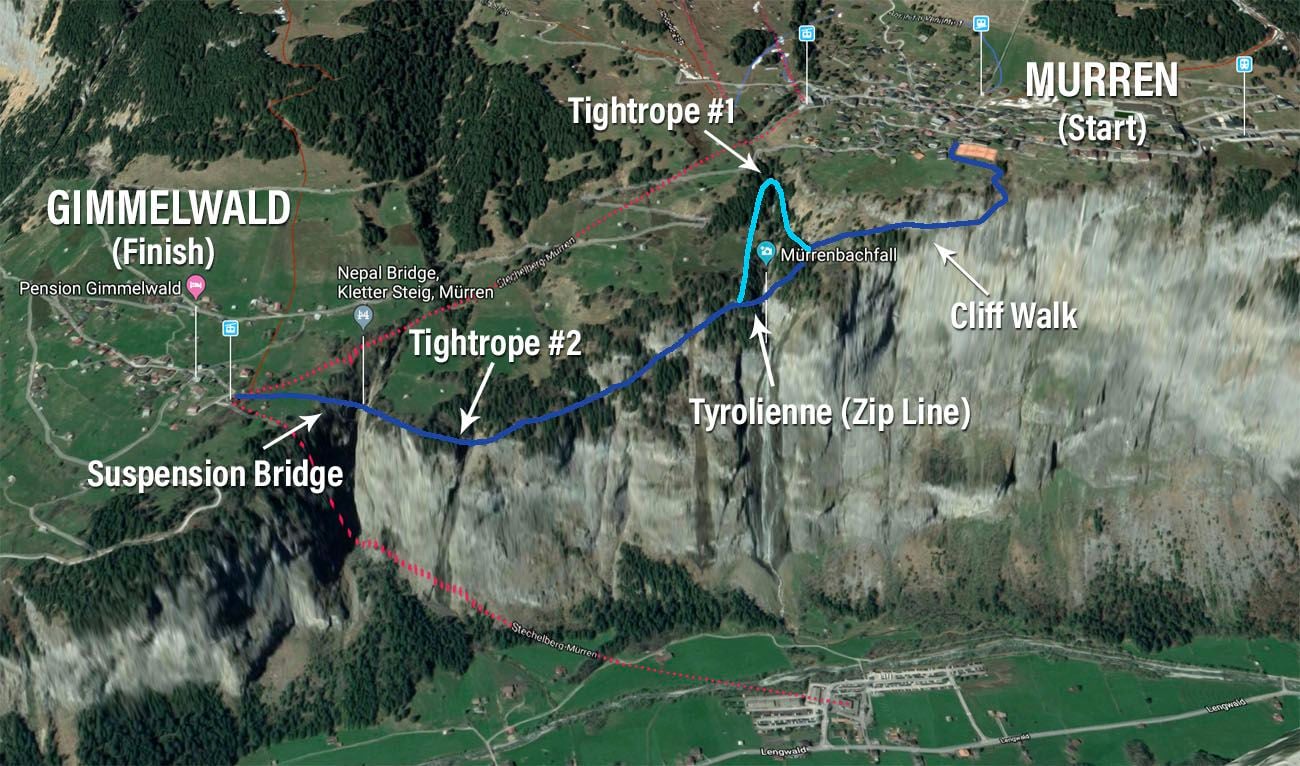 Murren Via Ferrata Map .optimal 