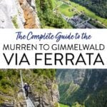 Via Ferrata Murren to Gimmelwald Switzerland