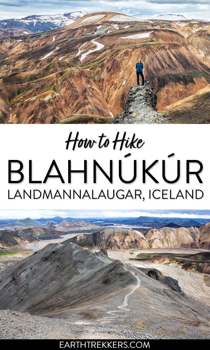 Landmannalaugar Hike Blahnukur Iceland