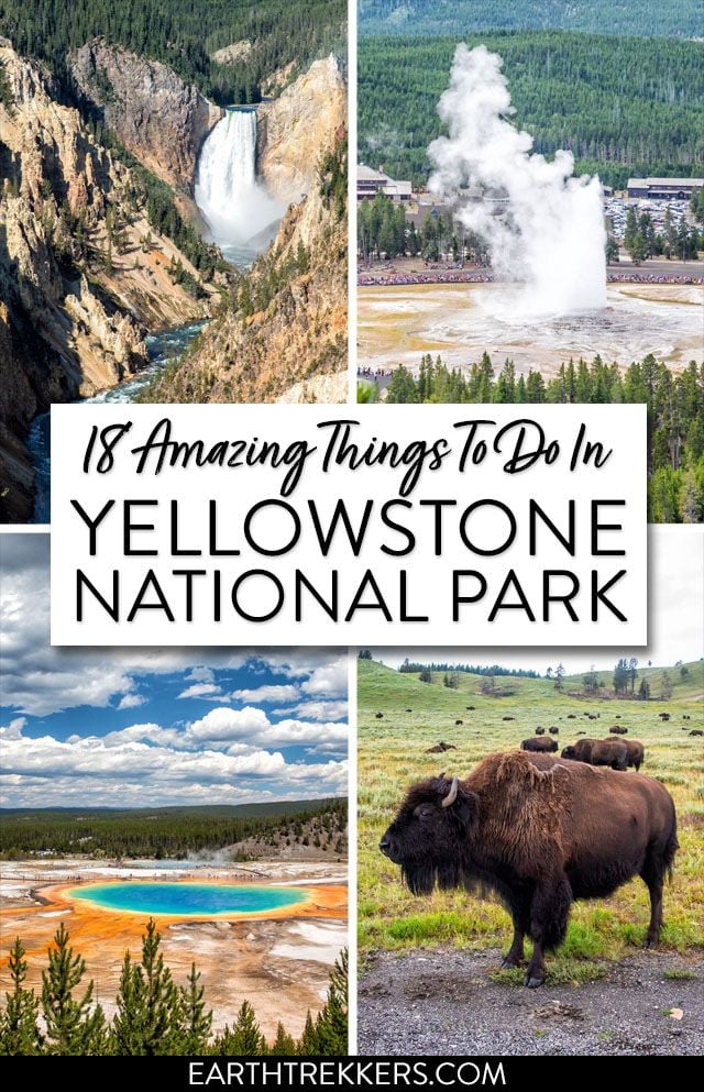 Yellowstone Best Things To Do List