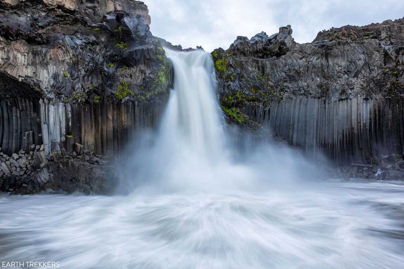Aldeyjarfoss Waterfall