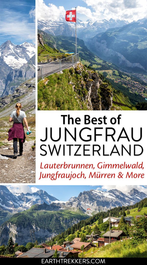 Switzerland Jungfrau Region Swiss Alps