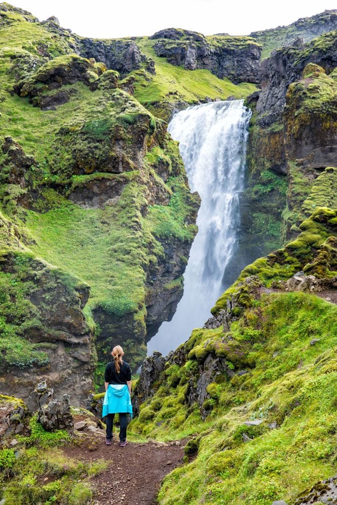 High Peaks Waterfall Iceland