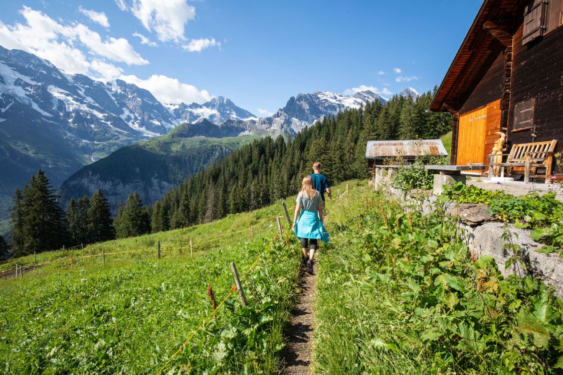 Walking the Northface Trail in Mürren, Switzerland – Earth Trekkers