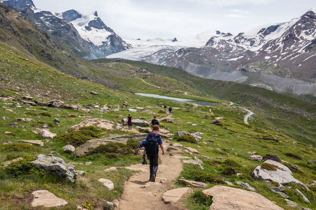 Hike to Stellisee Zermatt