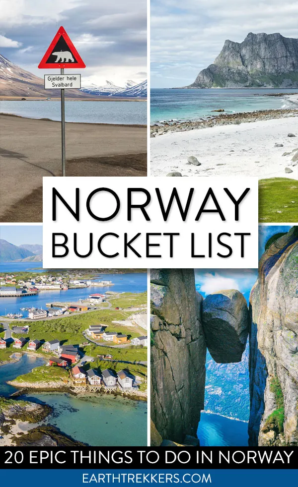 Norway Bucket List