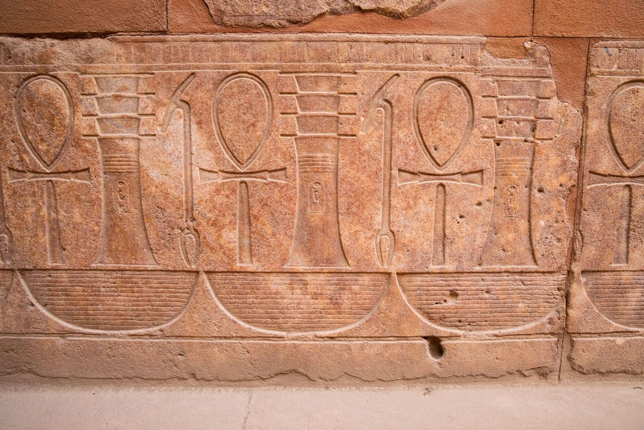 Carving inside Red Chapel