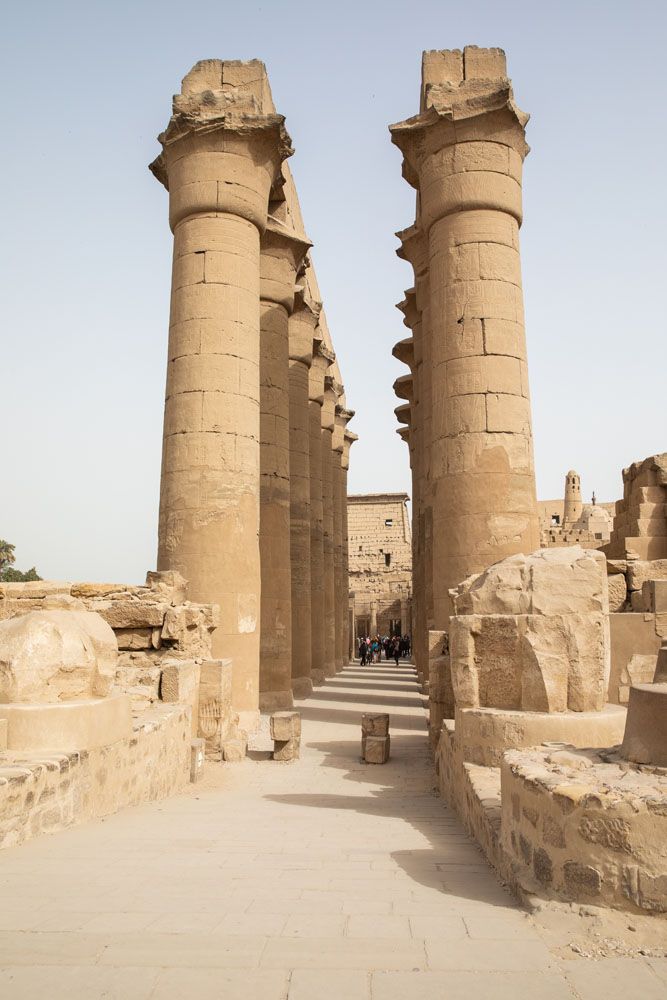 Columns Luxor Temple