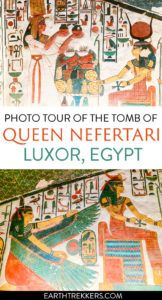 Luxor Egypt Nefertari Tomb in Photos