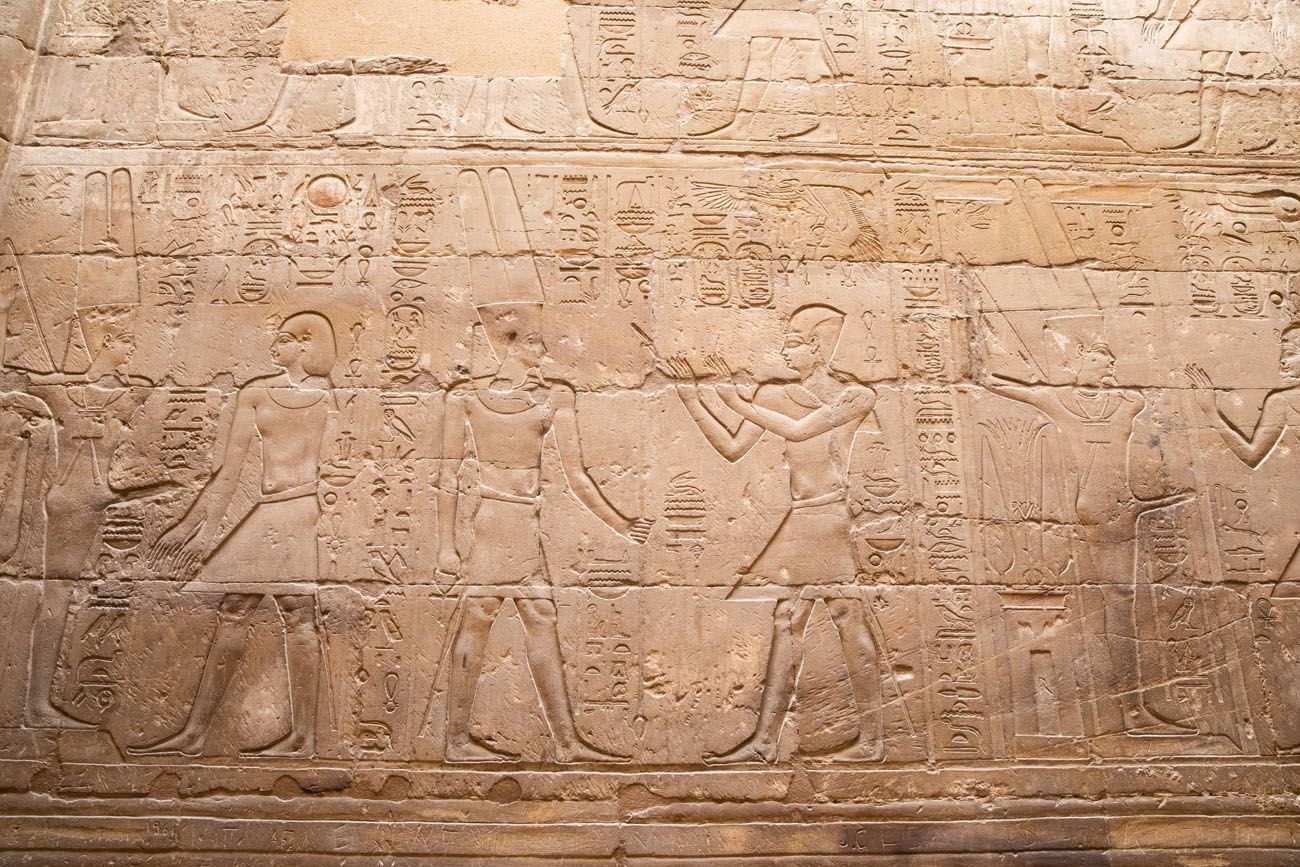 Luxor Temple Relief