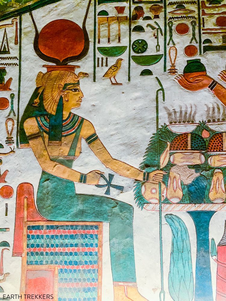 Nefertari Tomb Painting