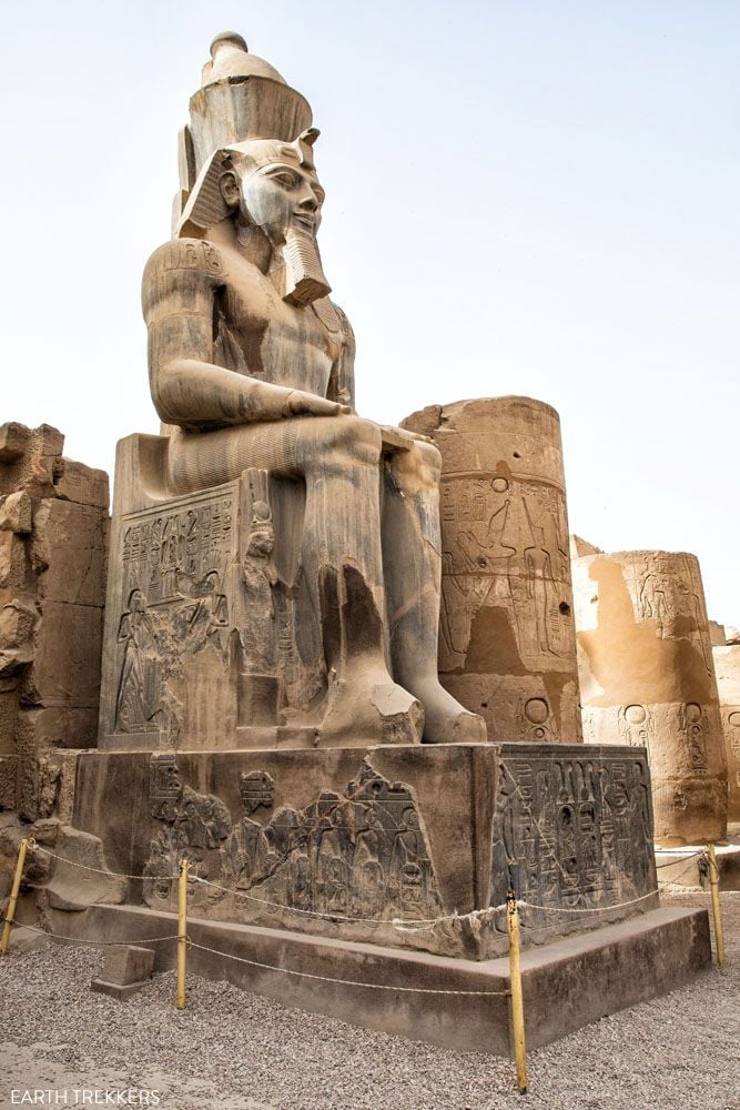 Ramesses Statue Luxor Temple
