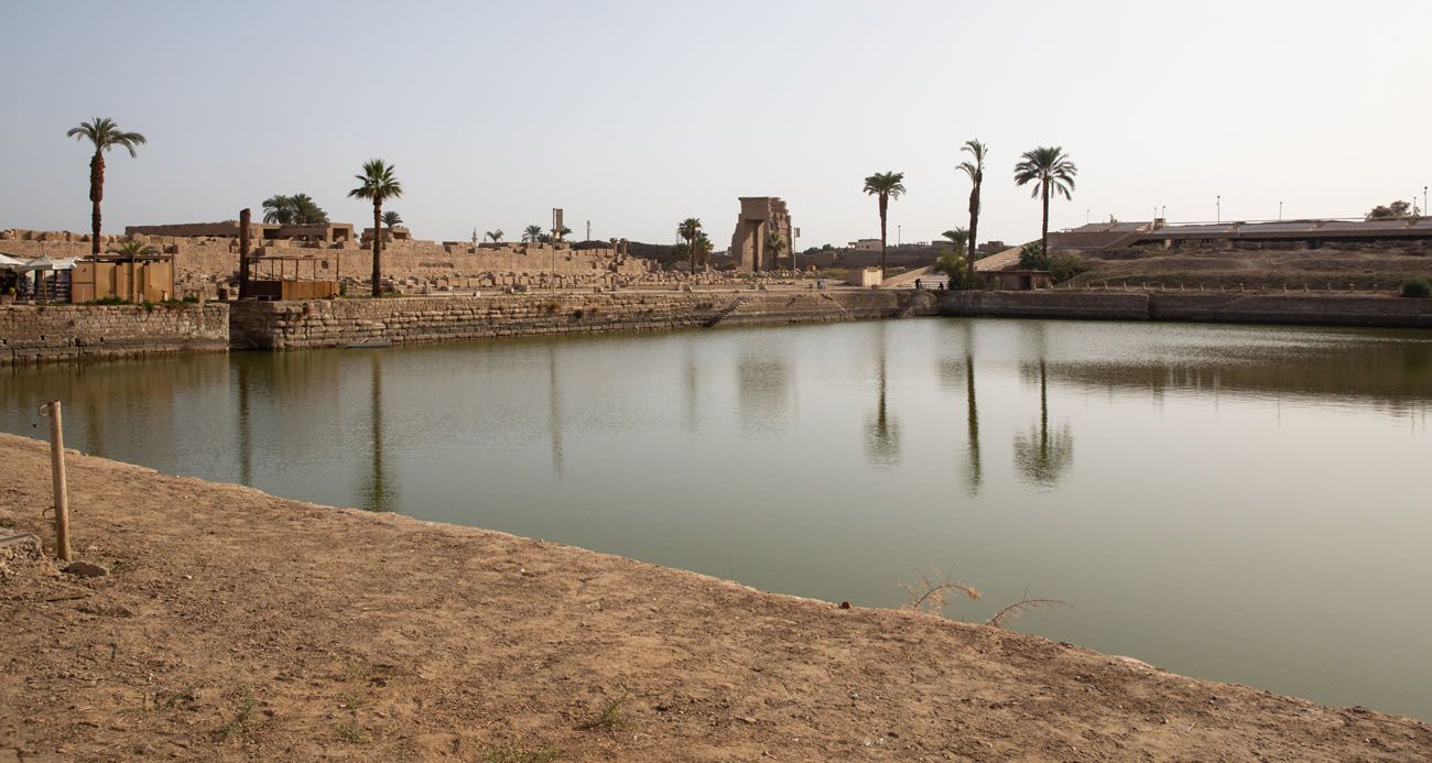 Sacred Lake East Bank of Luxor