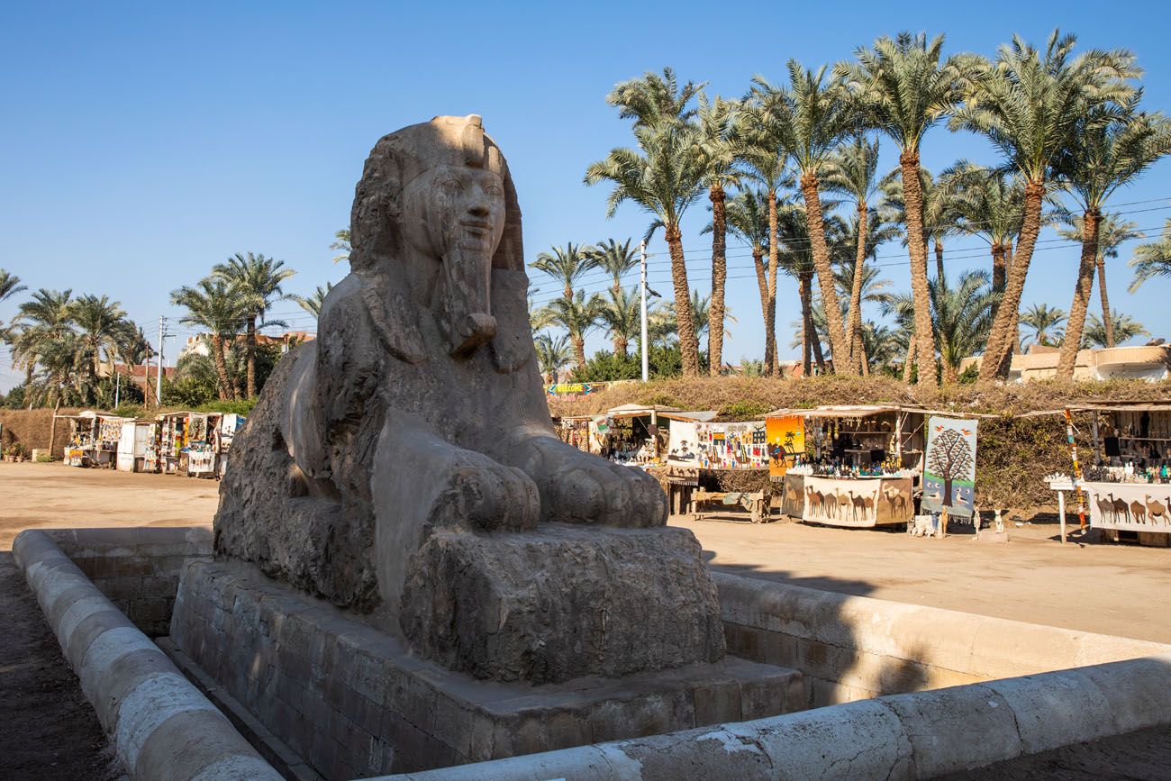 Alabaster Sphinx Dahshur Memphis and Saqqara