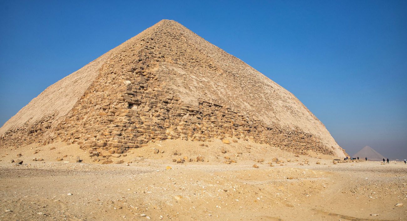 Bent Pyramid with Red Pyramid