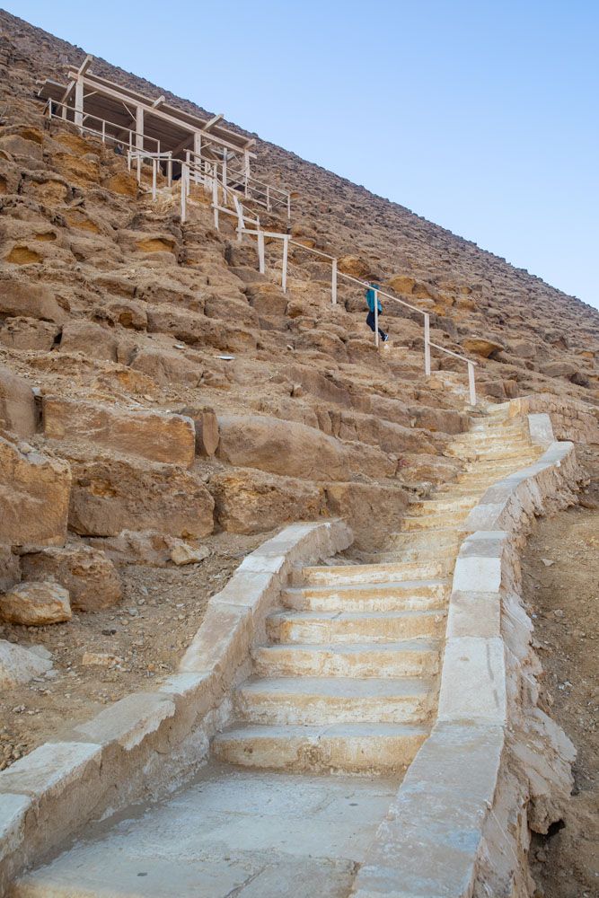 Red Pyramid Staircase