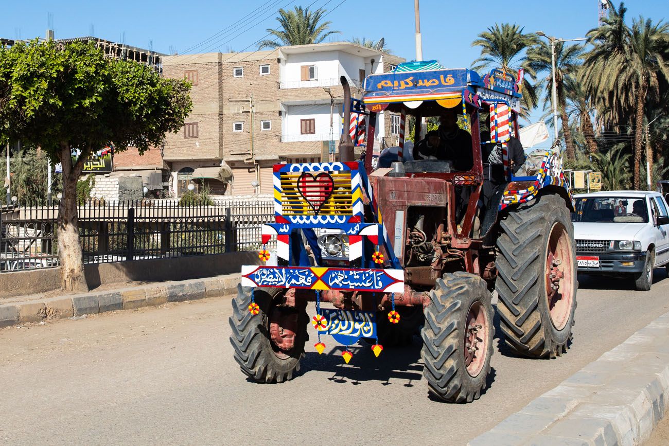 Tractor in Egypt