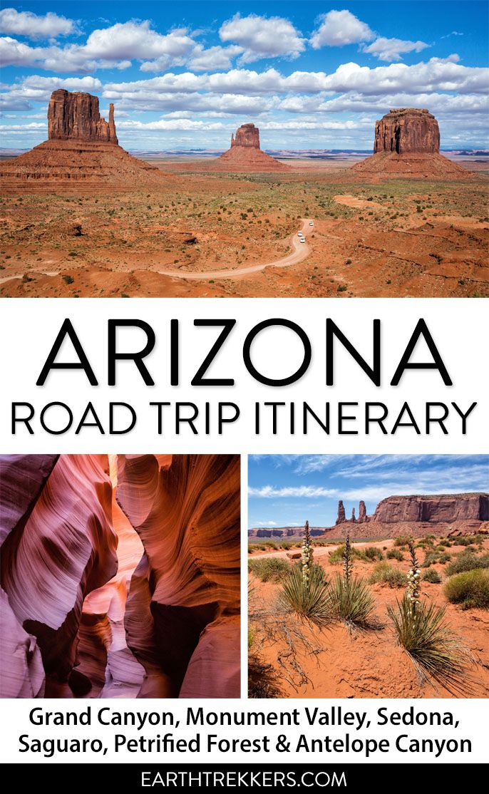 Arizona Road Trip Itinerary 