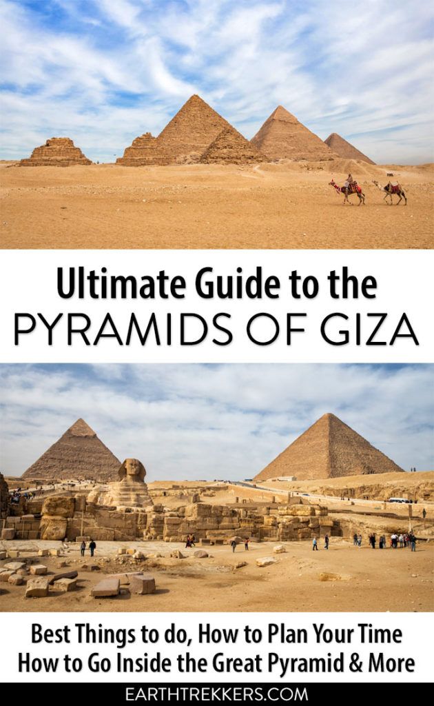 Pyramids Of Giza: The Complete Guide For First-Time Visitors – Earth ...