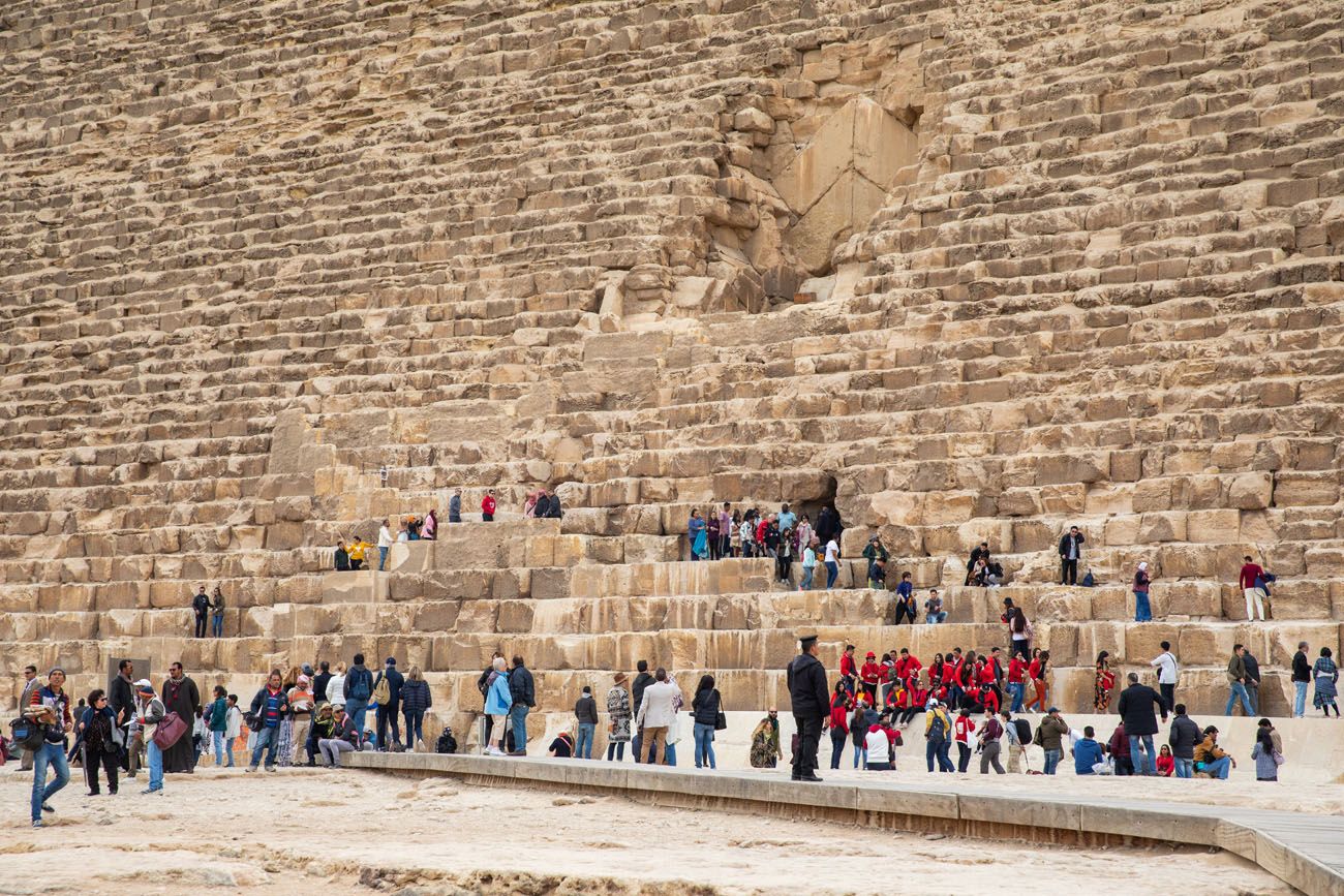Entrance into Great Pyramid