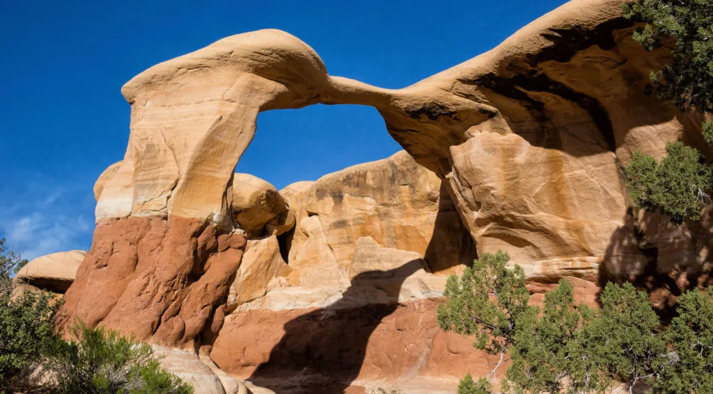 spooky slot canyon escalante Devils Garden Grand Staircase