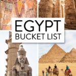 Egypt Travel Bucket List
