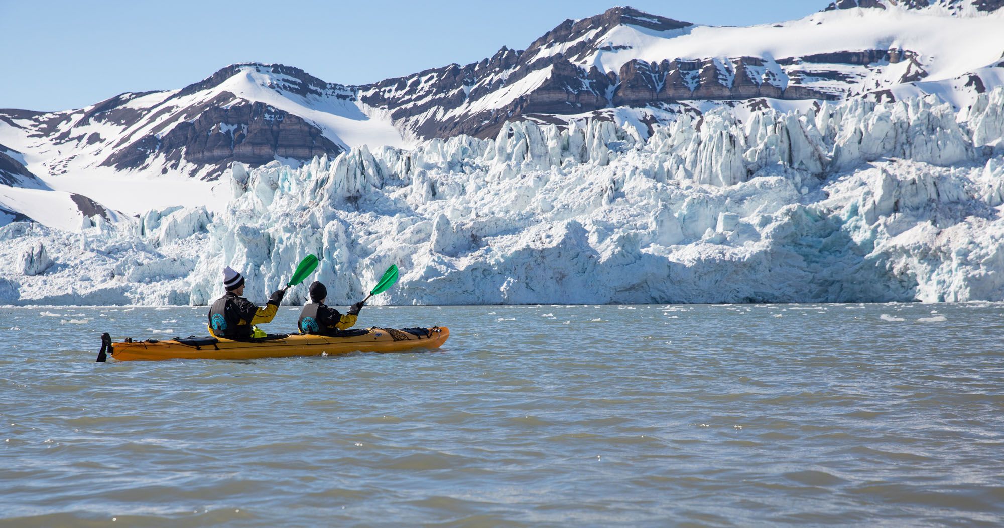 Featured image for “Glacier Kayaking in Svalbard, Norway”