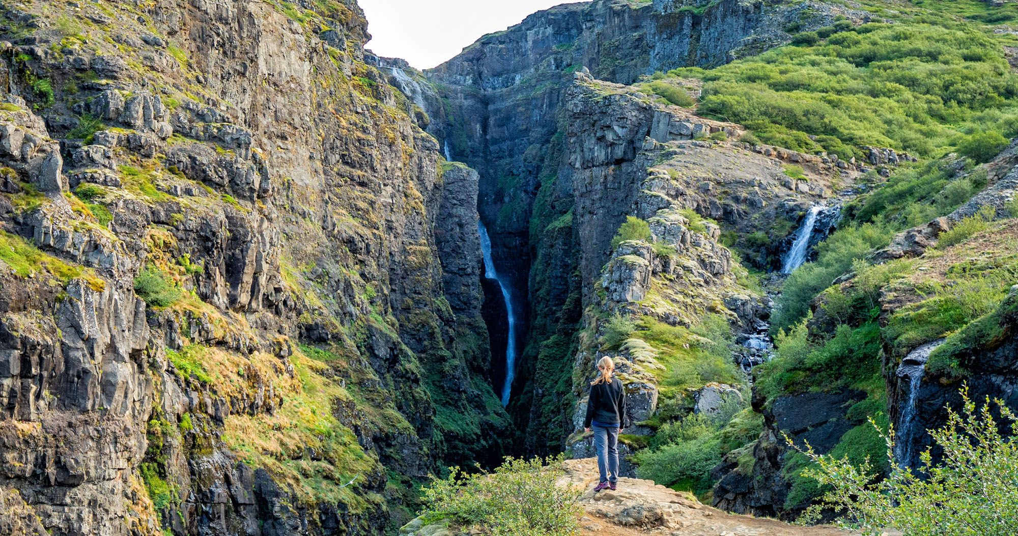 Featured image for “Glymur Waterfall: Step-By-Step Hiking Guide (+ Drone Video)”