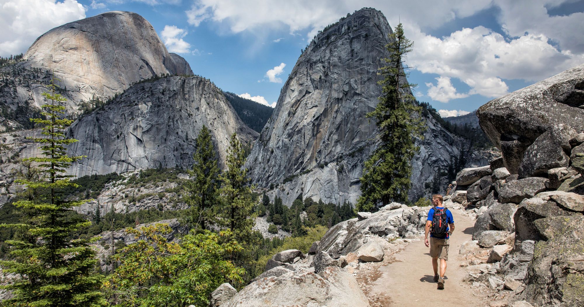 Featured image for “Mist Trail vs. John Muir Trail to Vernal and Nevada Falls”