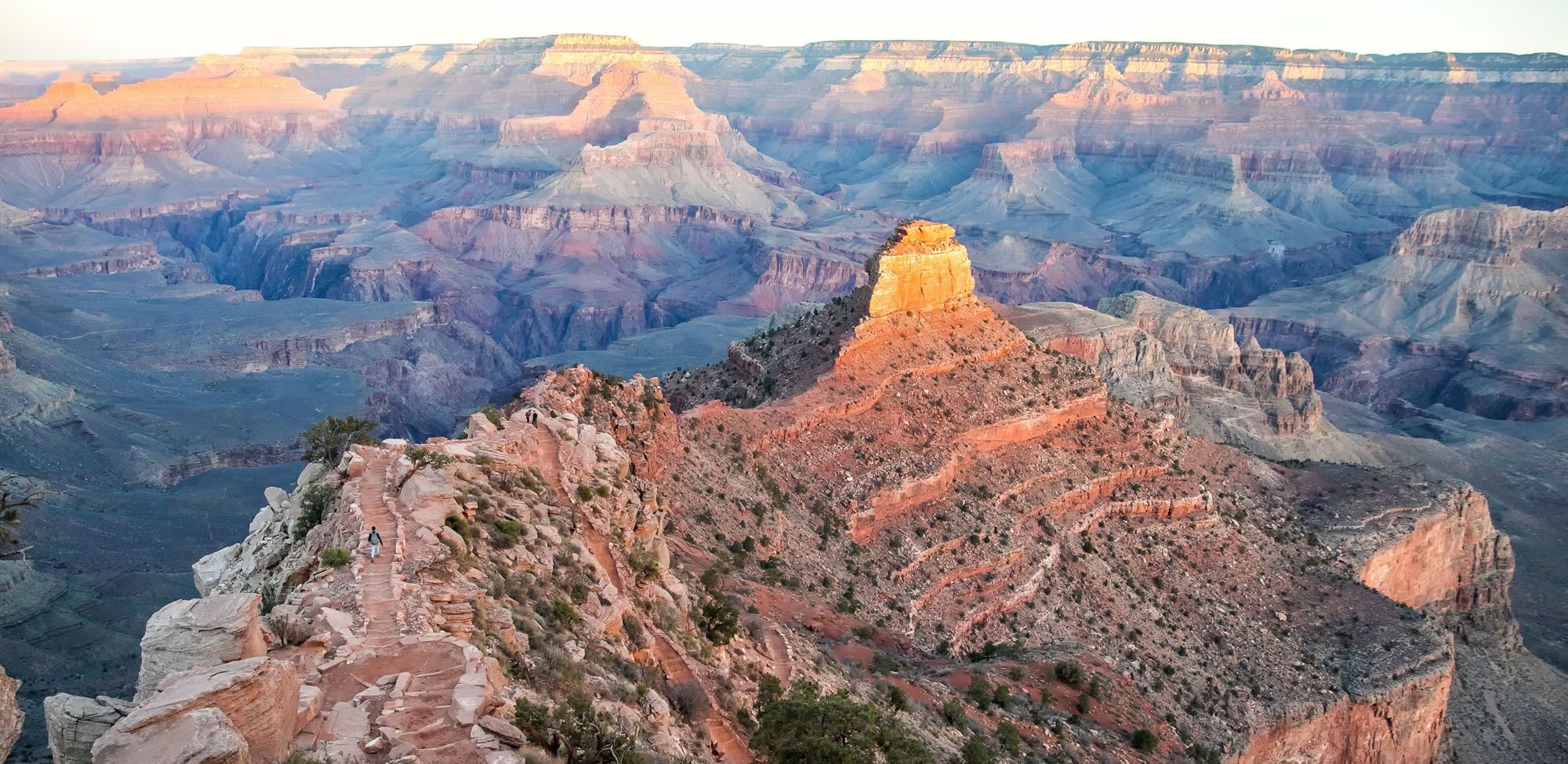 Featured image for “How to Hike the South Kaibab and Bright Angel Trail in One Day”
