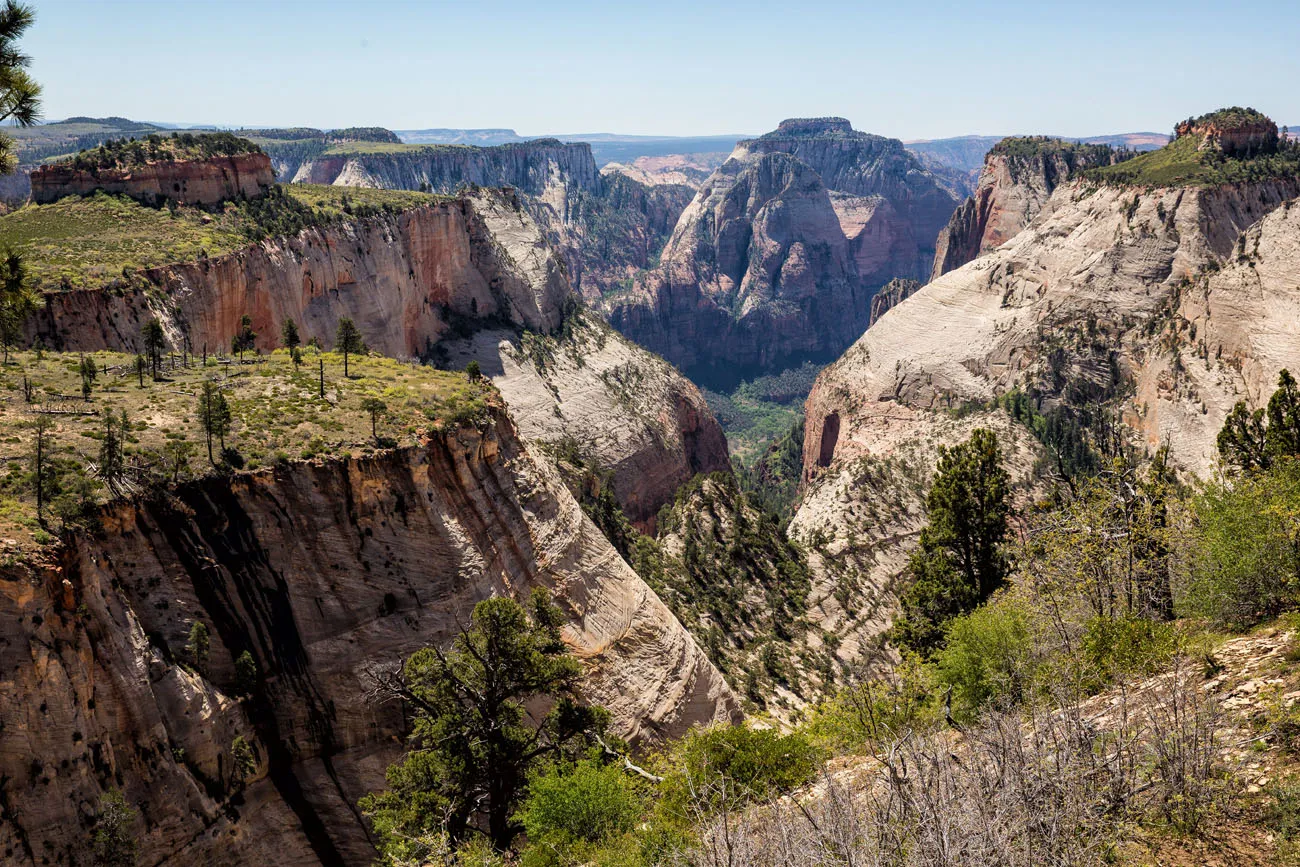 West Rim Trail Zion National Park Itinerary