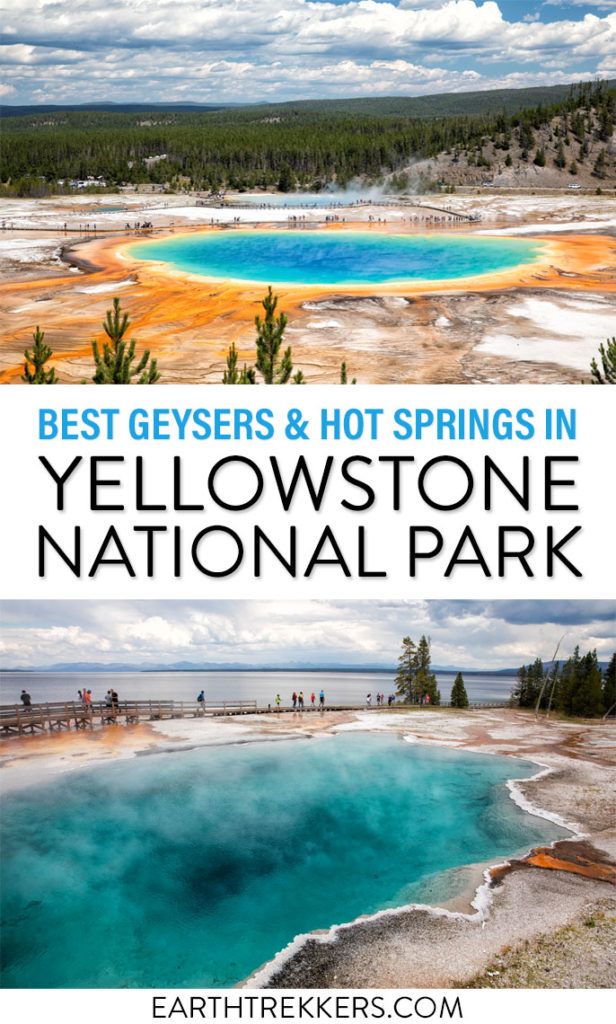 Yellowstone Geysers and Hot Springs Guide | Earth Trekkers