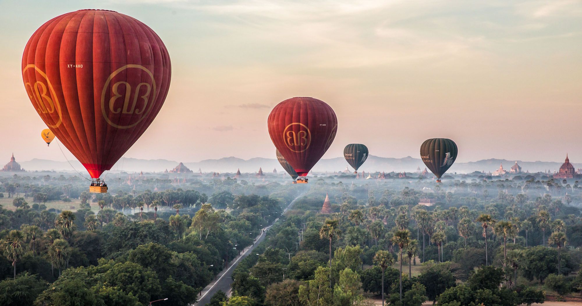 Featured image for “A Hot Air Balloon Ride Over Bagan, Myanmar”