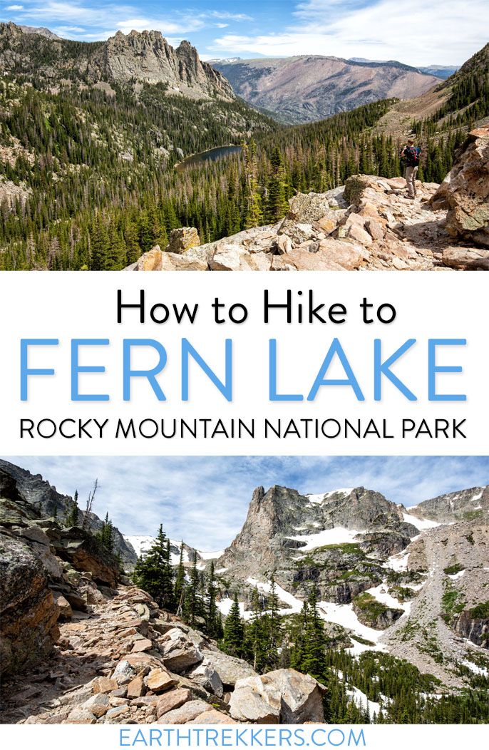 Odessa and Fern Lake via Fern Lake Trail: 3.001 fotos - Colorado