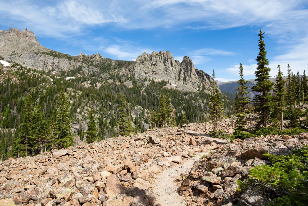 Odessa and Fern Lake via Fern Lake Trail: 3.001 fotos - Colorado