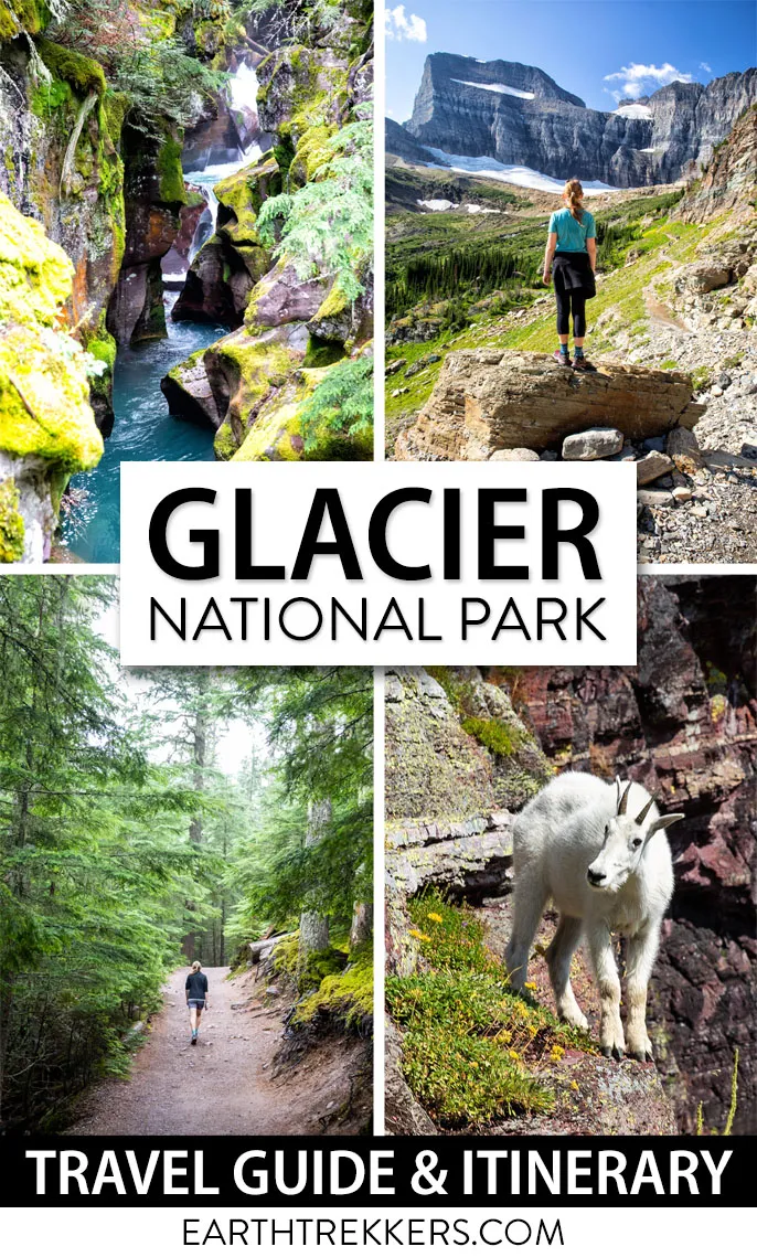 The ultimate itinerary for Glacier National Park, if you have 1, 2, 3 or more days in the park.