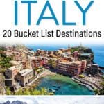 Italy Bucket List and Best Places