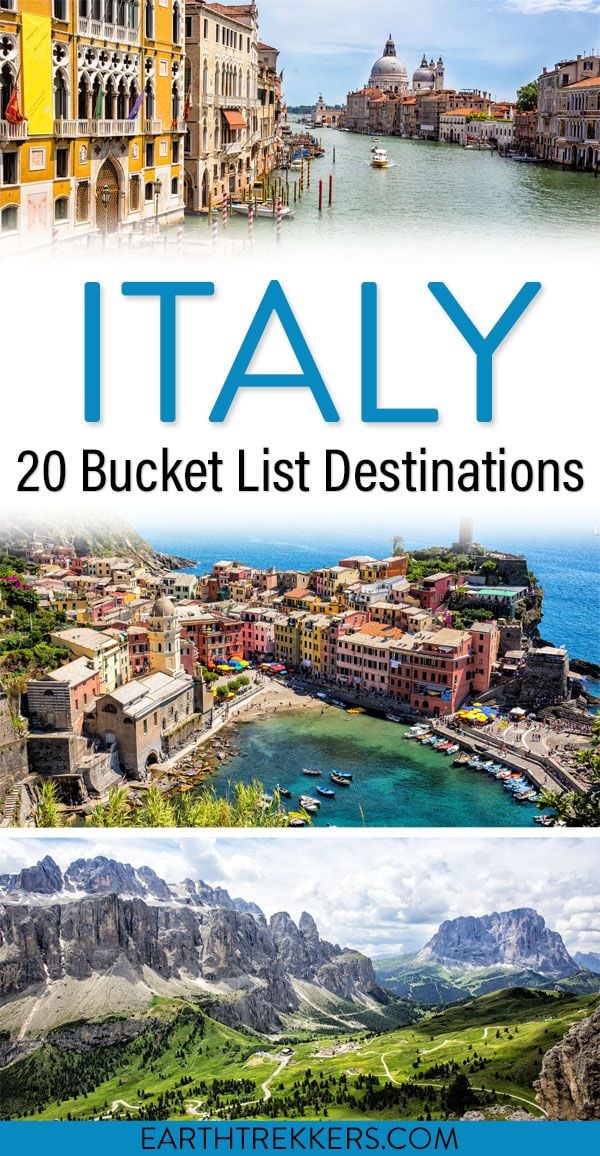 Italy Bucket List and Best Places