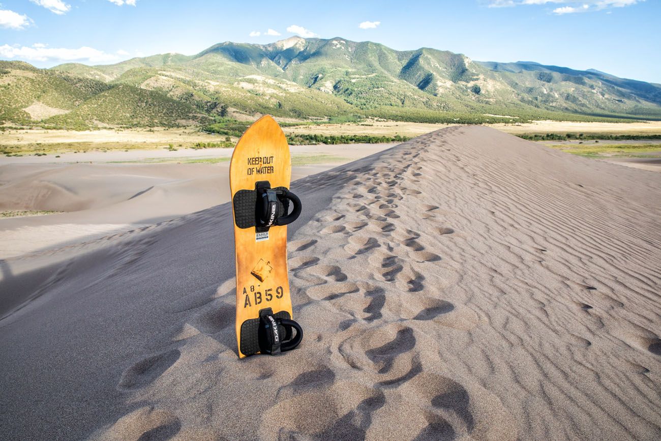 Sandboard | Best Things to Do in Great Sand Dunes National Park