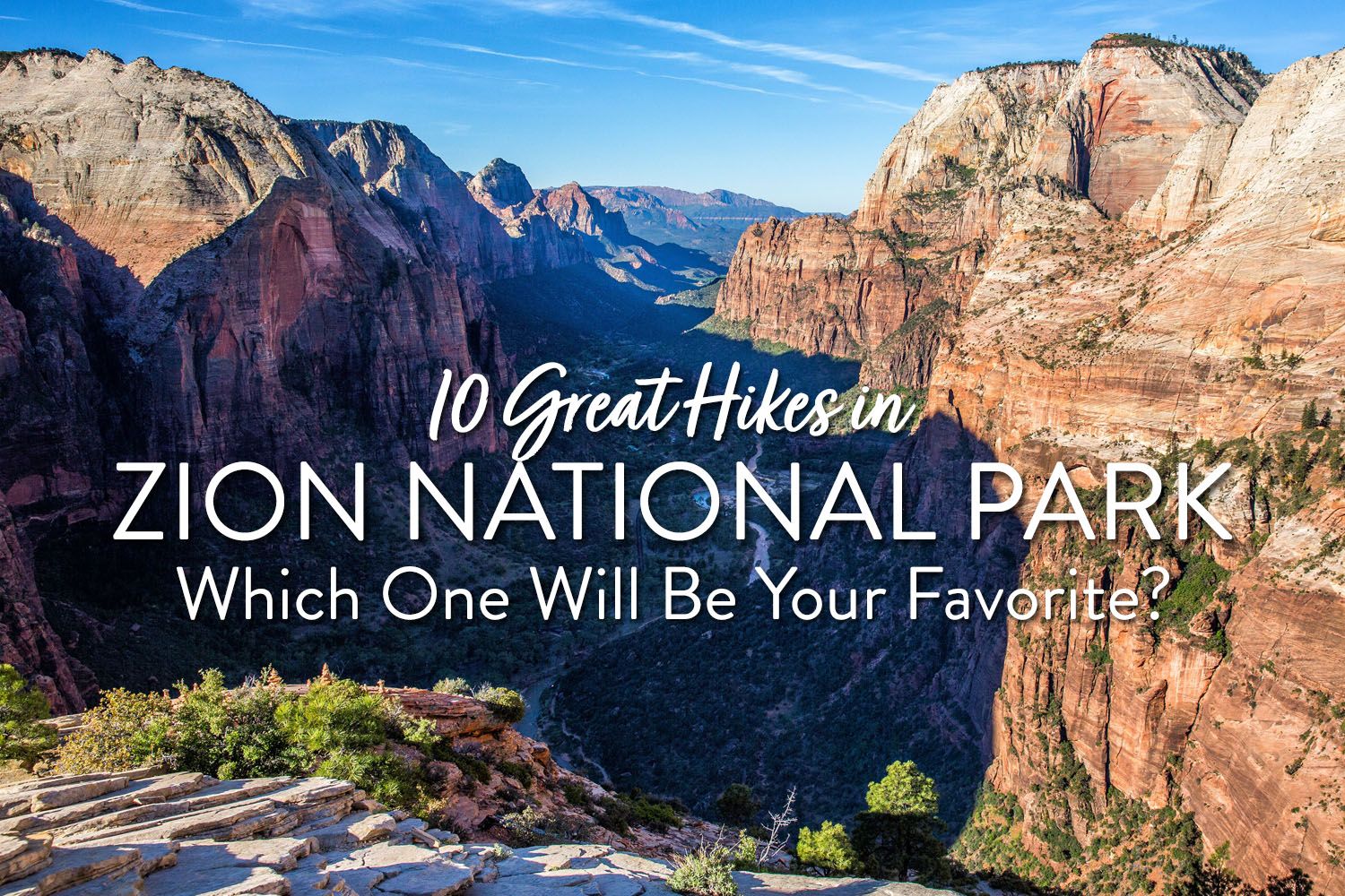 Best Hikes in Zion