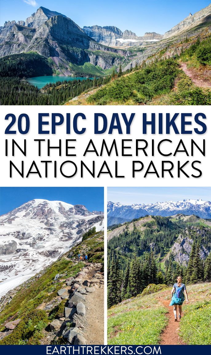 Best Day Hikes US National Parks Earth Trekkers