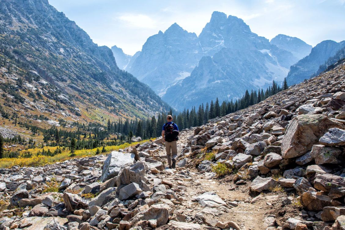 Paintbrush Canyon Cascade Canyon Loop Trail Grand Teton National