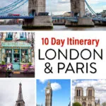 10 Day Itinerary for Paris and London. Visit the Tower of London, Stonehenge, Eiffel Tower, the Louvre, and much more.