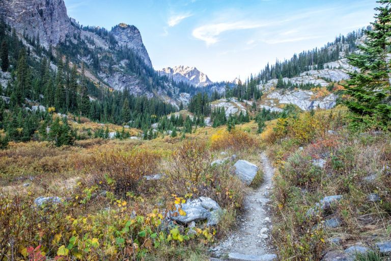 Paintbrush Canyon Cascade Canyon Loop Trail Grand Teton National