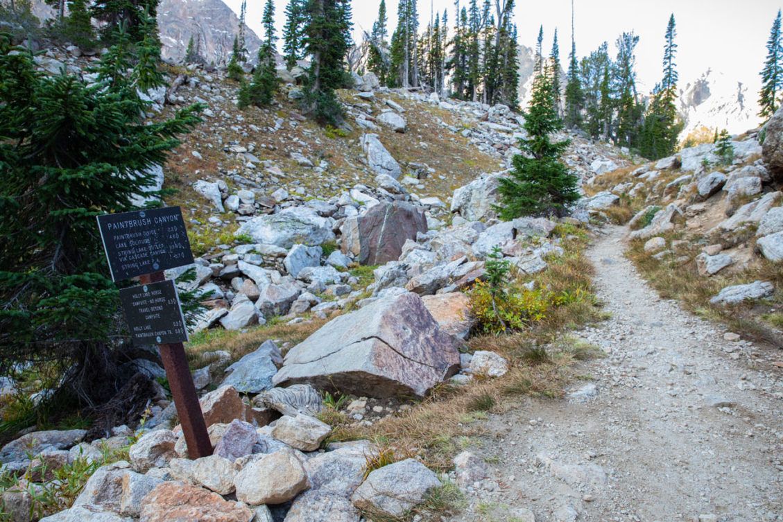 Paintbrush Canyon Cascade Canyon Loop Trail Grand Teton National