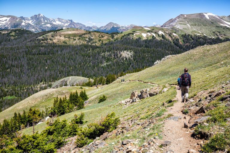 Continental Divide Trail to Mt Ida, Rocky Mountain National Park ...