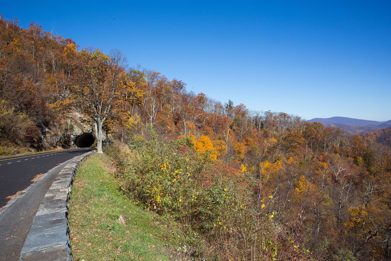 places to stay skyline drive